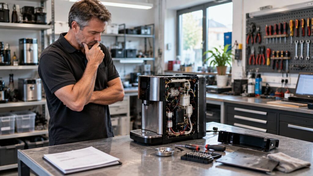 Defect product wordt beoordeeld voor reparatie of vervanging