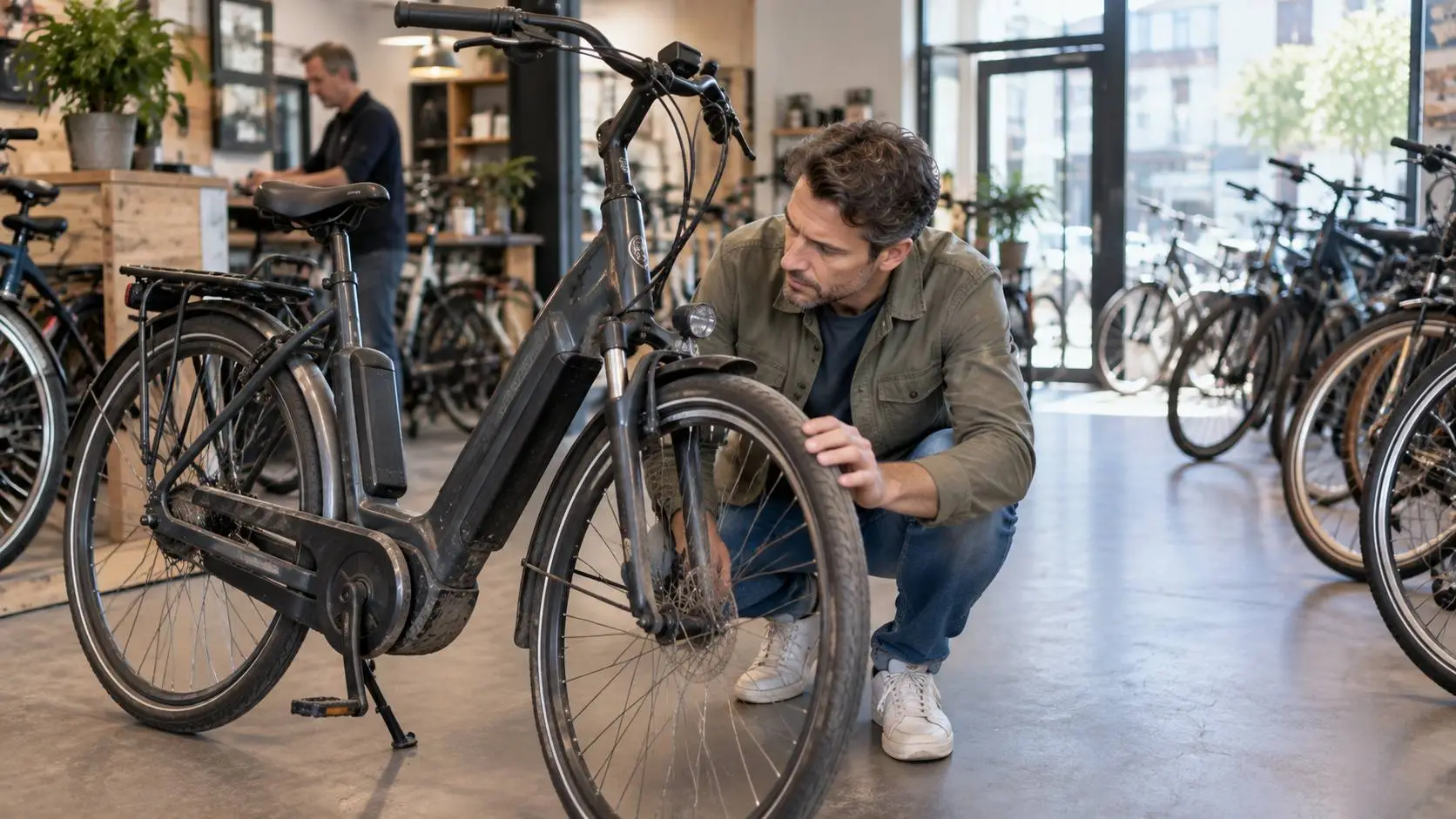 Koper controleert gebruikte e-bike bij tweedehands product garantie