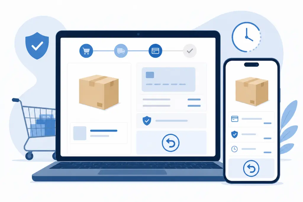 herroepingsknop webshop